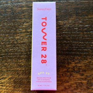 Brand new Tower 28 SPF 30 Broad Spectrum Mineral Tinted Sunscreen in Melrose